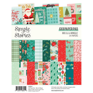 Simple Stories Mix & A-Mingle 6 x8 Paper Pad
