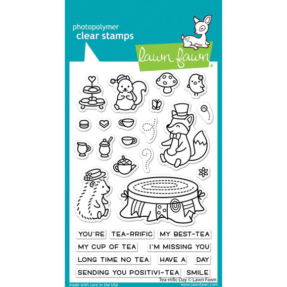 LF2856 Tea-Rrific Day Clear Stamps