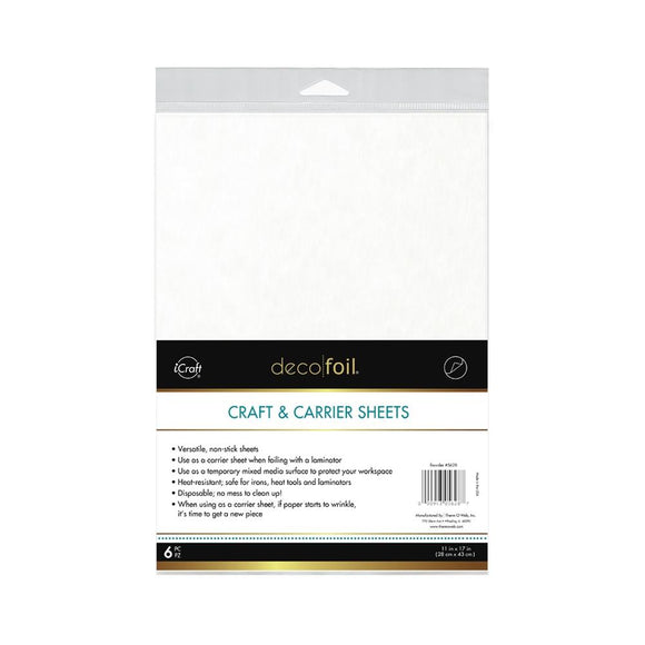 Deco Foil Craft & Carrier Sheets –