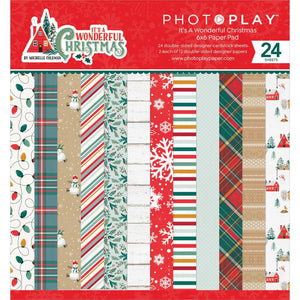 WON3510 It's a Wonderful Christmas 6 x 6 Paper Pad