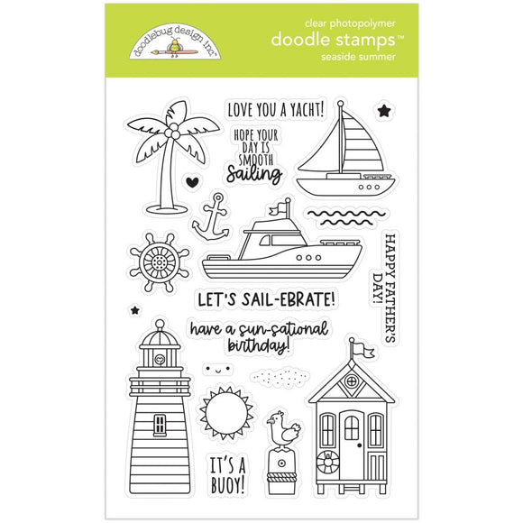 DS7759 Seaside Summer Clear Stamps