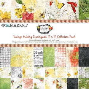38923 Vintage Artistry Countryside 12 x 12 Paper Pack