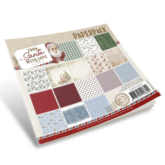 ADPP10047 From Santa With Love 6 x 6 Paper Pad