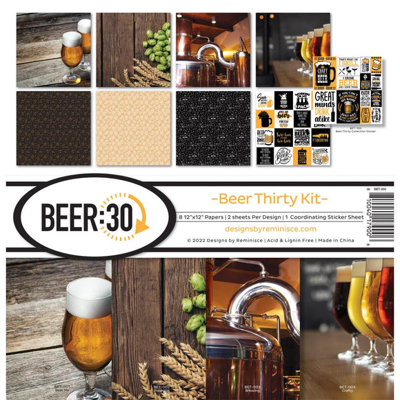 BET-200 Beer:30 12 x 12 Paper Pack