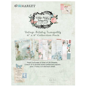 Vintage Artistry Tranquilty 6 x 8" Paper Pad