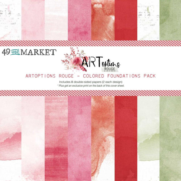 ART Options Rouge Foundation 12 x 12 Paper Pack