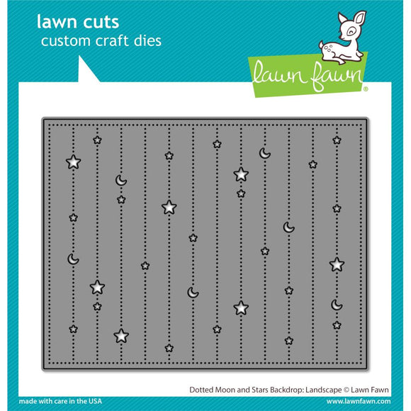 LF3105 Dotted Moon and Stars Backdrop - Landscape