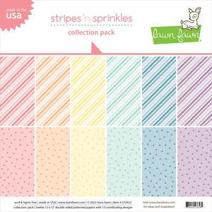 LF2922 Stripes 'n Sprinkles 12 x 12 Collection Pack