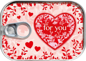 Sardine Can Gift Card Holder - Heart For You