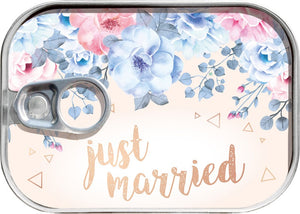 Sardine Can Gift Card Holder - Just Married