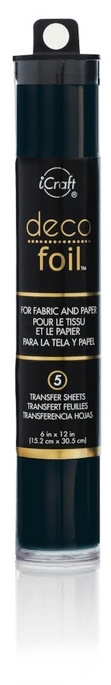 Deco Foil™ Transfer Sheets • Black