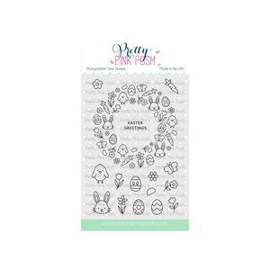 Easter Wreath Clear Stamp Set
