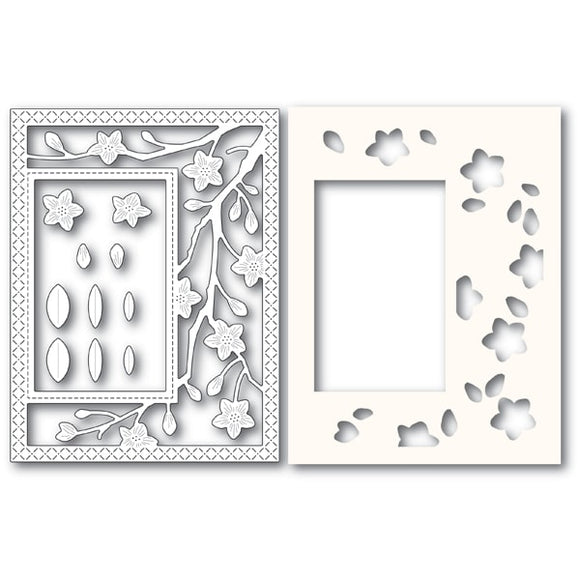 2223 Blooming Branches Sidekick Frame and Stencil