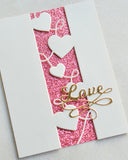 2301 Curvy Heart Side Strips and Stencil
