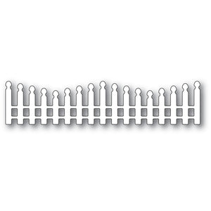 2352 Wavy Long Picket Fence craft die