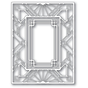 2413 Geometric Deco Plate Craft Die