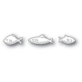 2450 Whittle Fish Trio craft die