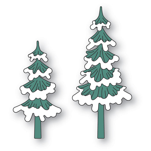 2551 Iced Pine Trees