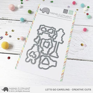Mama Elephant Let's Go Caroling Creative Cuts