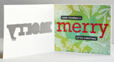 2111 Merry Outline craft die