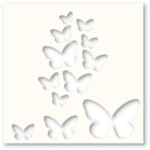 88617 Butterfly Coterie Collage Stencil