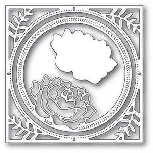 94229 Rose Frame craft die