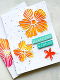 94250 Sketch Blooms craft die