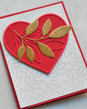 94359 Double Stitch Loving Heart Cut Out craft die