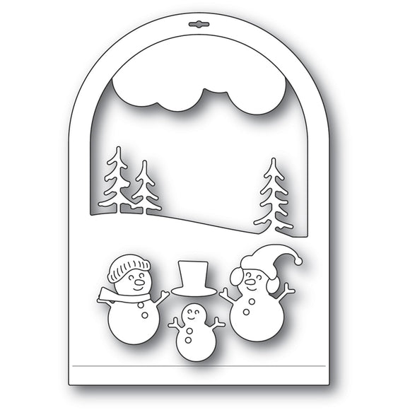 94492 Snowmen Snowglobe Craft Die