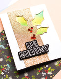 94619 Contempo Holly and Stencil Craft Die