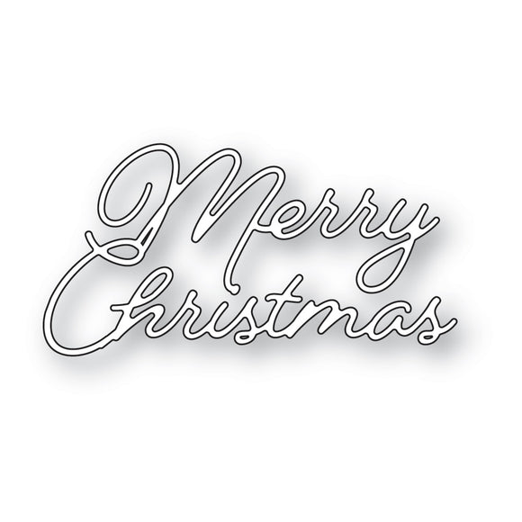 94682 Merry Christmas Curled Script