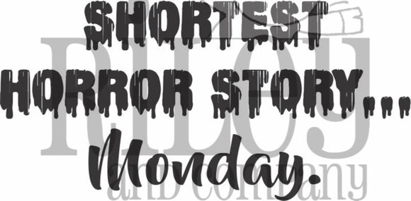 RWD-951 Shortest Horror Story Cling Stamp