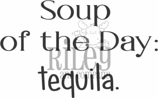 RWD-973 Soup of the Day Cling Stamp