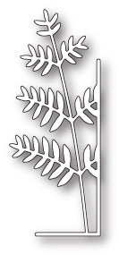 99669 Tall Fern Right Corner craft die
