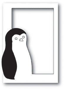 99893 Penguin Collage craft die