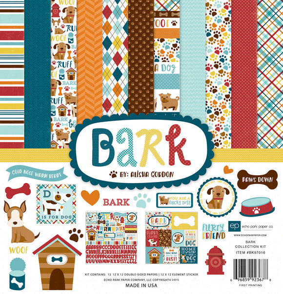 Bark 12 x 12 Collection Kit