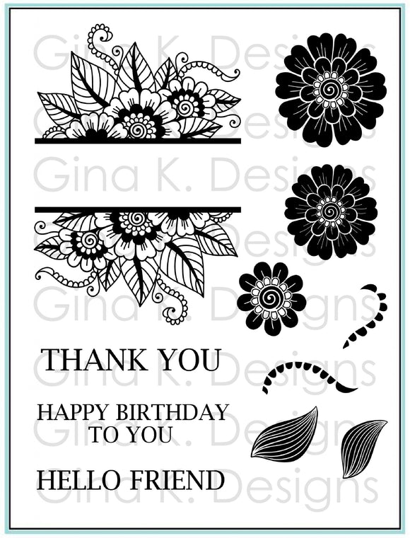 GKD Bold and Blooming Stamp Set