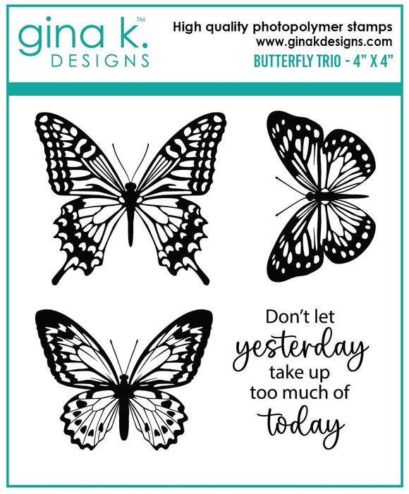 Butterfly Trio Stamp Set