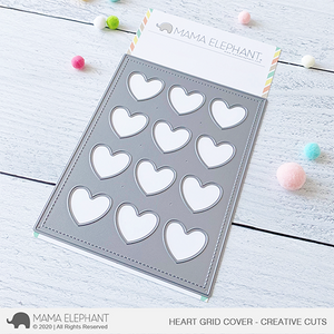 Heart Grid Cover Creative Cuts