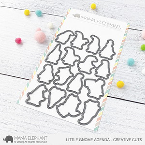 Mama Elephant Little Gnome Agenda Creative Cuts