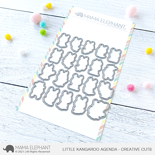 Mama Elephant Little Kangaroo Agenda Creative Cuts