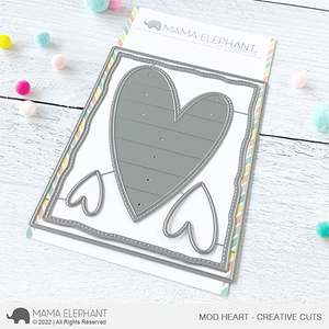 Mama Elephant Mod Heart Creative Cuts