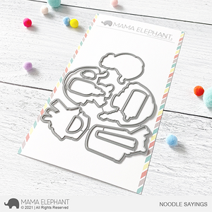 Mama Elephant Oodles of Noodles Creative Cuts