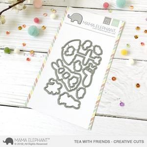 Mama Elephant Tea with Friends Creative Cut