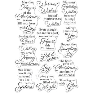 CL5274 Yuletide Moments Clear Stamp