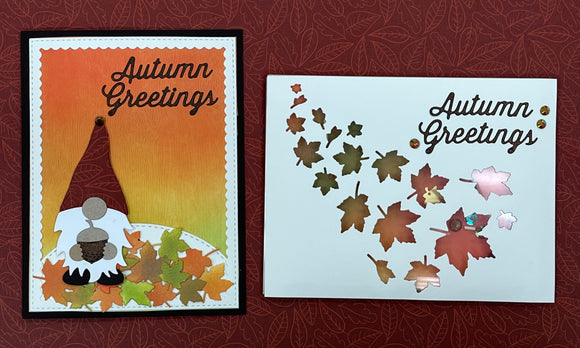 Autumn Greetings Card Kit