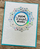 LF2676 Magic Holiday Messages Clear Stamp Set