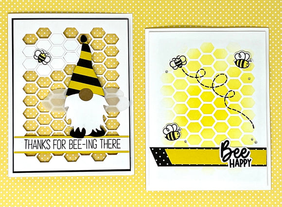 Spring Bee Gnomie Card Kit