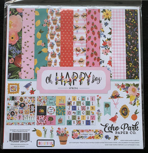 Echo Park Paper Oh Happy Day Spring 12x12 Collection