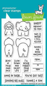 LF1602 Slow Down & Enjoy Stamp Set